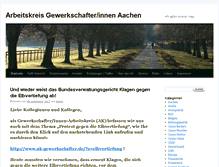 Tablet Screenshot of ak-gewerkschafter.de